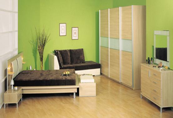 Sơn nhà màu xanh nõn chuối giúp tràn đầy sức sống