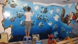 sơn nước vẽ tường1