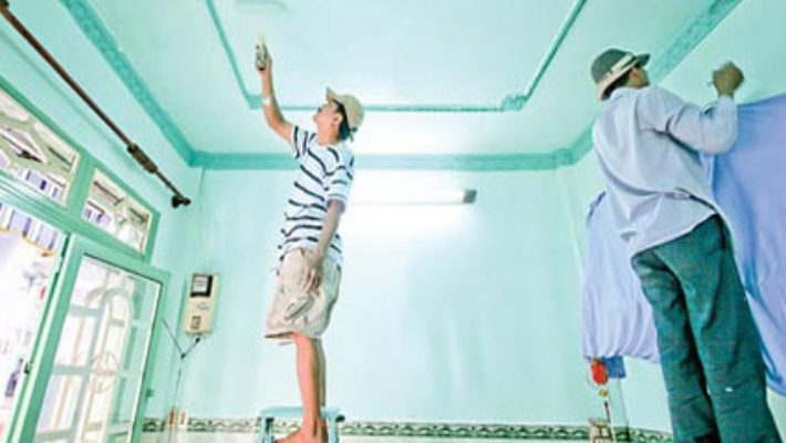 Giá công sơn nhà – Không những hạ giá mà còn có ưu đãi “khủng”
