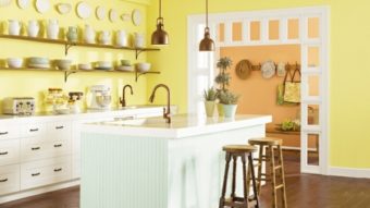 Màu sơn nhà bếp – muốn đẹp thì không thể bỏ qua 3 gam màu này