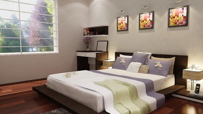 Màu sơn phòng ngủ hiện đại – Hướng đến sự nghỉ ngơi