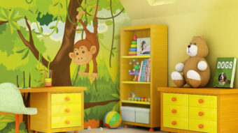 Màu sơn phòng ngủ trẻ em – Không những đẹp mà còn giúp trẻ sáng tạo