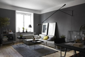 Sơn nước màu đen – Giải pháp sơn nhà màu đen cho căn hộ thêm xinh